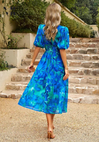 Monica | Elegant Floral Dress